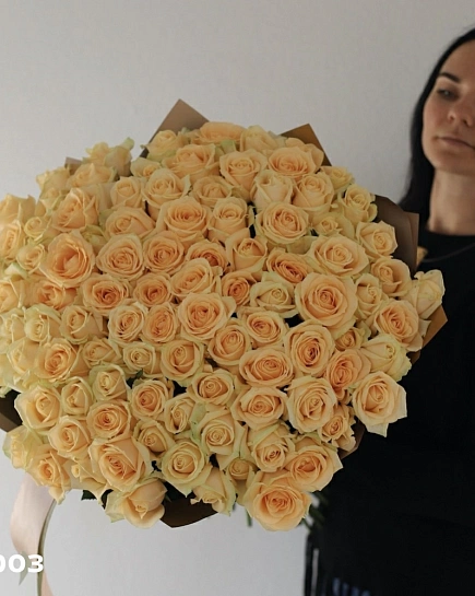 Bouquet of Bouquet of roses Avalange Peach (69) flowers delivered to Shymkent
