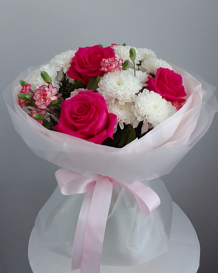 Assembled bouquet with delivery to Astana