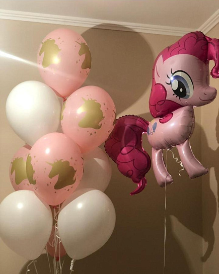 Bouquet of Pinkie Pie flowers delivered to Rudniy