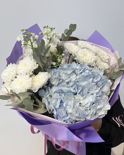 Assembled bouquet with delivery to Astana