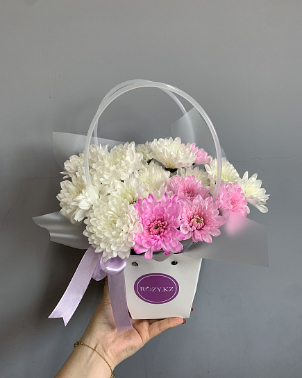 Assembled bouquet with delivery to Astana