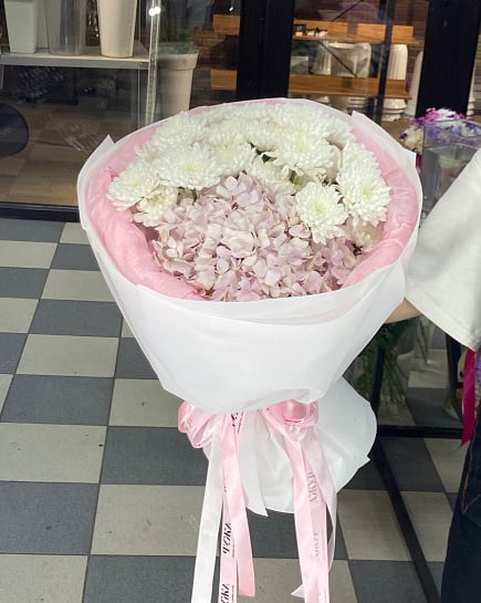 Букет из гортензий with delivery to Astana