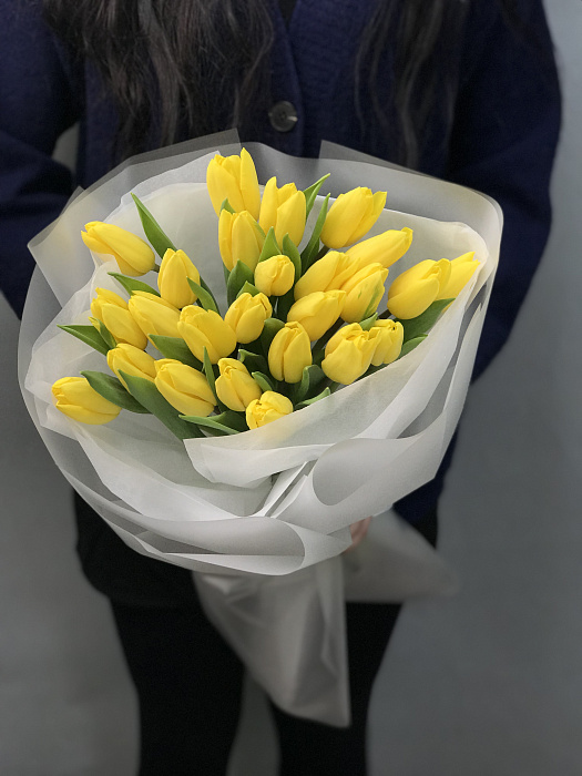 Tulips yellow 25pcs