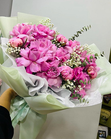 Bouquet of Delight is guaranteed flowers delivered to Almaty
