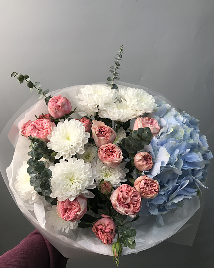Assembled bouquet with delivery to Astana