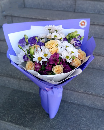 Bouquet of Good mood flowers delivered to Almaty