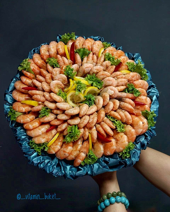 Bouquet of seafood