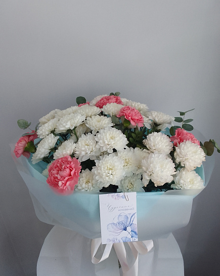 Assembled bouquet with delivery to Astana