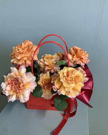 Assembled bouquet with delivery to Astana