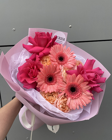 Bouquet of Finished goods flowers delivered to Astana