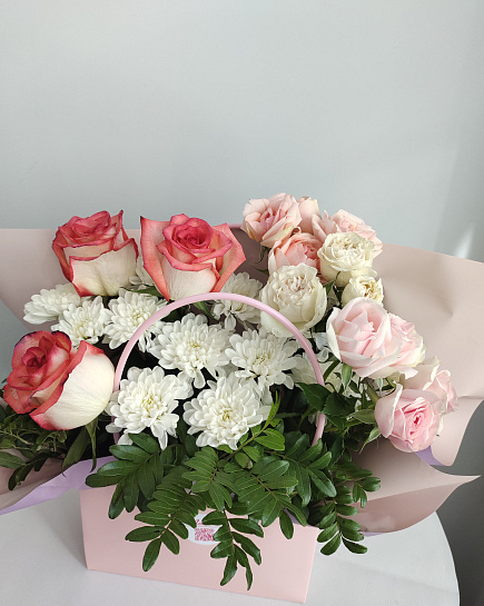 Assembled bouquet with delivery to Astana