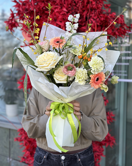 Bouquet of Bouquet “Spring Meadow” flowers delivered to Astana