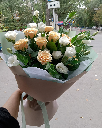 Bouquet of Tenderness and Bloom flowers delivered to Almaty