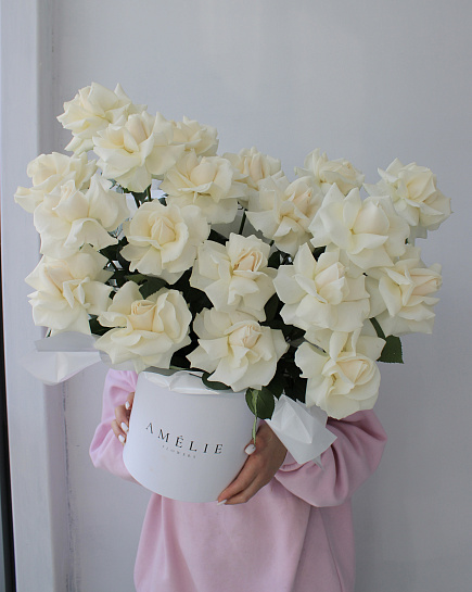 Bouquet of tender message flowers delivered to Astana