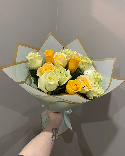 15 roses with delivery to Pavlodar