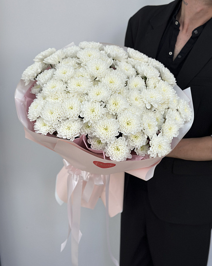 Bouquet of Chrysanthemum 15 flowers delivered to Astana