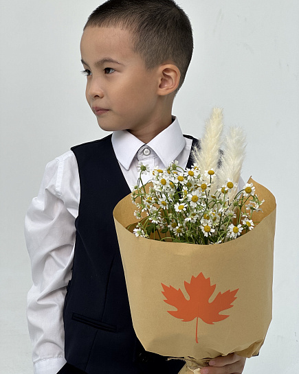 Bouquet of A+ flowers delivered to Astana