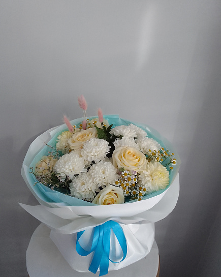 Assembled bouquet with delivery to Astana