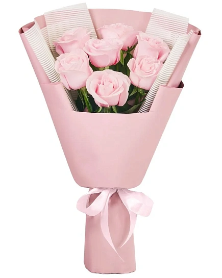 Букет "Нежность роз"  с доставкой по Алматы