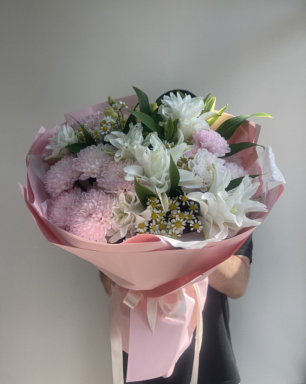 Assembled bouquet with delivery to Astana