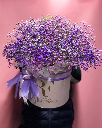 Bouquet of Cloud Gypsophila flowers delivered to Astana
