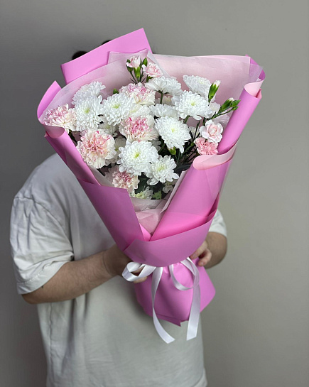 Bouquet of Bouquet with dianthus flowers delivered to Astana