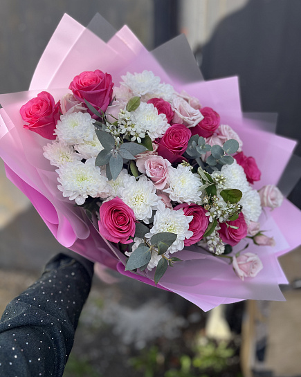 Bouquet of Bright day flowers delivered to Rudniy