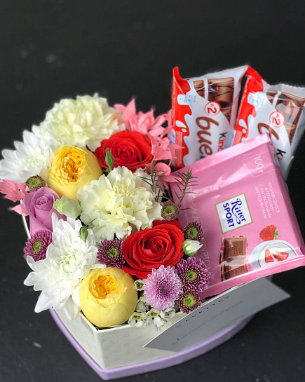 Bouquet of Flowers for Sweet Tooth flowers delivered to Astana