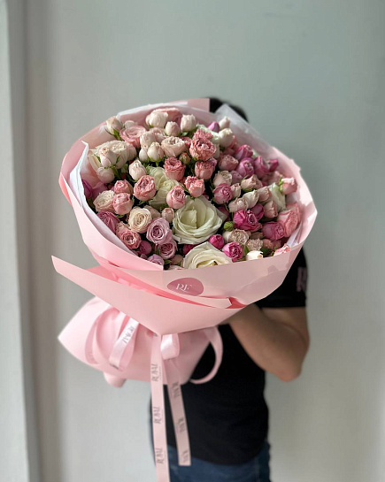 Bouquet of Look of tenderness flowers delivered to Astana