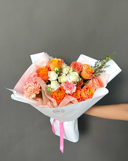 Bouquet of Melody flowers delivered to Astana