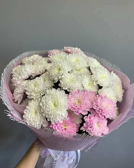 Assembled bouquet with delivery to Astana