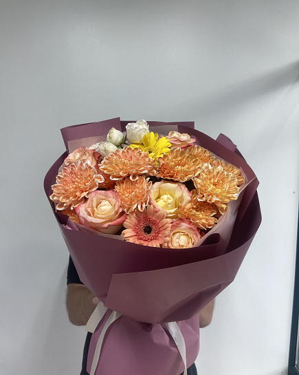 Assembled bouquet with delivery to Astana