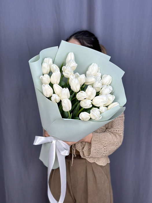 35 tulip white