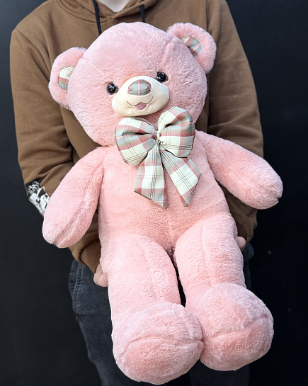 Bouquet of Soft pink teddy bear flowers delivered to Astana