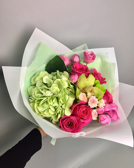 Bouquet of Souffle flowers delivered to Tekeli