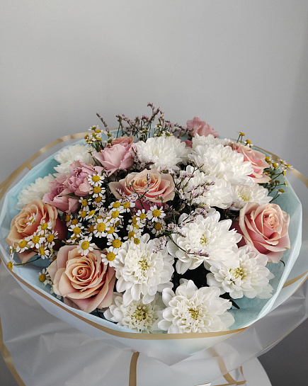 Assembled bouquet with delivery to Astana