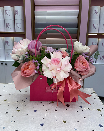 Assembled bouquet with delivery to Almaty