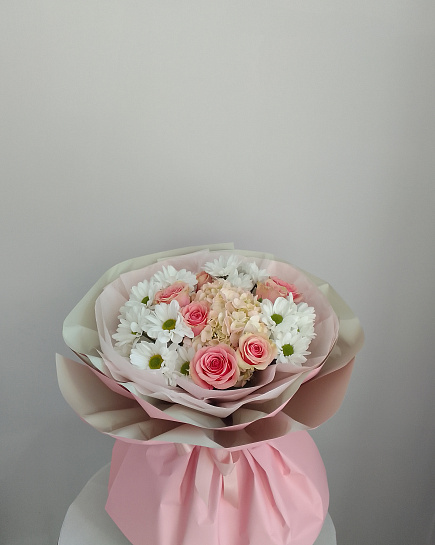 Assembled bouquet with delivery to Astana