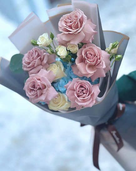 Букет французских роз с доставкой по Актобе