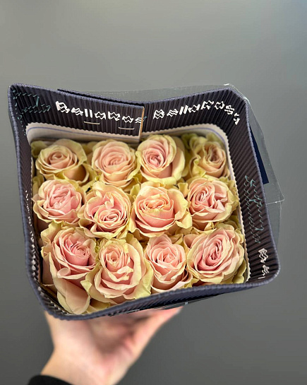 PROMOTION 25 roses in a pack with delivery to Almaty