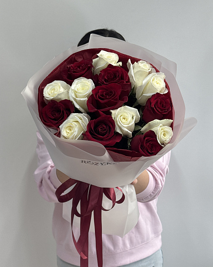 Assembled bouquet with delivery to Astana