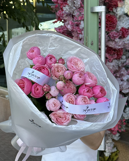 Bouquet of Silva M flowers delivered to Astana