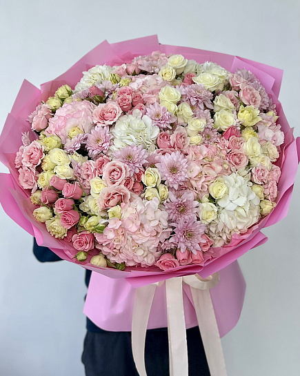 Bouquet of WOW-bouquet flowers delivered to Astana