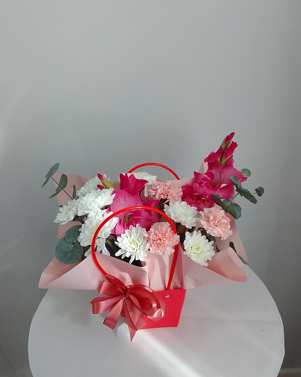 Assembled bouquet with delivery to Astana