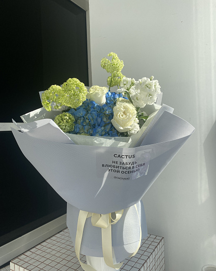 Assembled bouquet with delivery to Astana