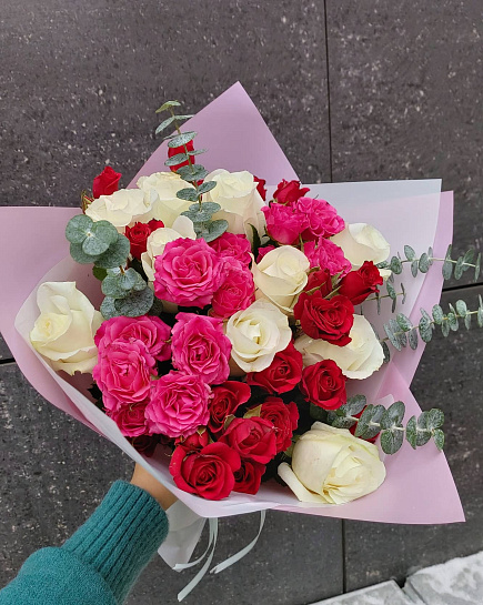 Bouquet of Inspiration flowers delivered to Pavlodar