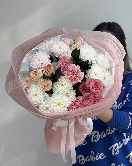 Assembled bouquet with delivery to Astana