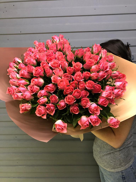 101 pink rose 45000 tenge