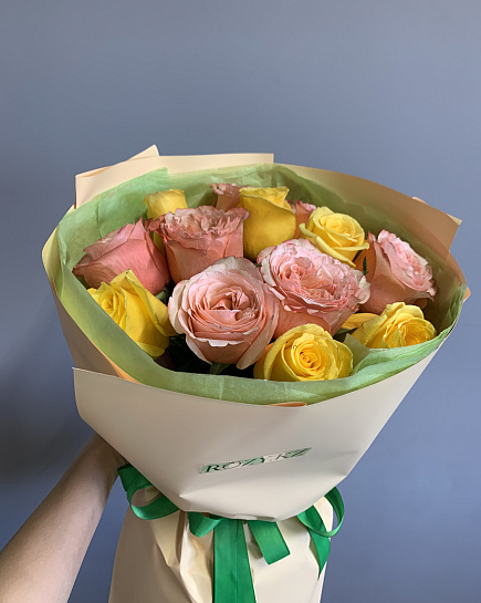 Assembled bouquet with delivery to Astana