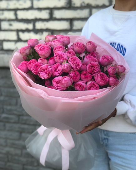 Букет из спрей роз с доставкой по Алматы